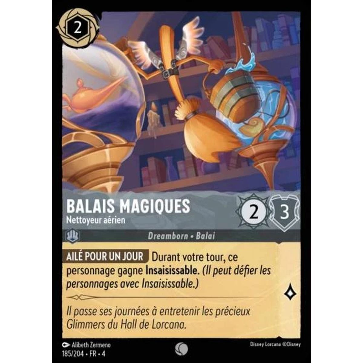 Balais magiques, Nettoyeur aérien - 185/204 - URR - Le Retour d'Ursula - Commune - Français