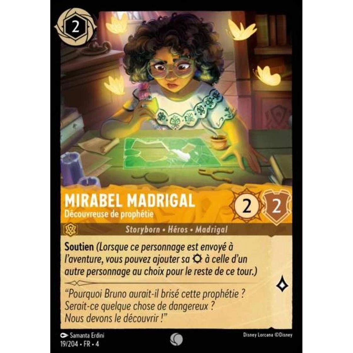 Mirabel Madrigal, Découvreuse de prophétie - 19/204 - URR - Le Retour d'Ursula - Commune - Français