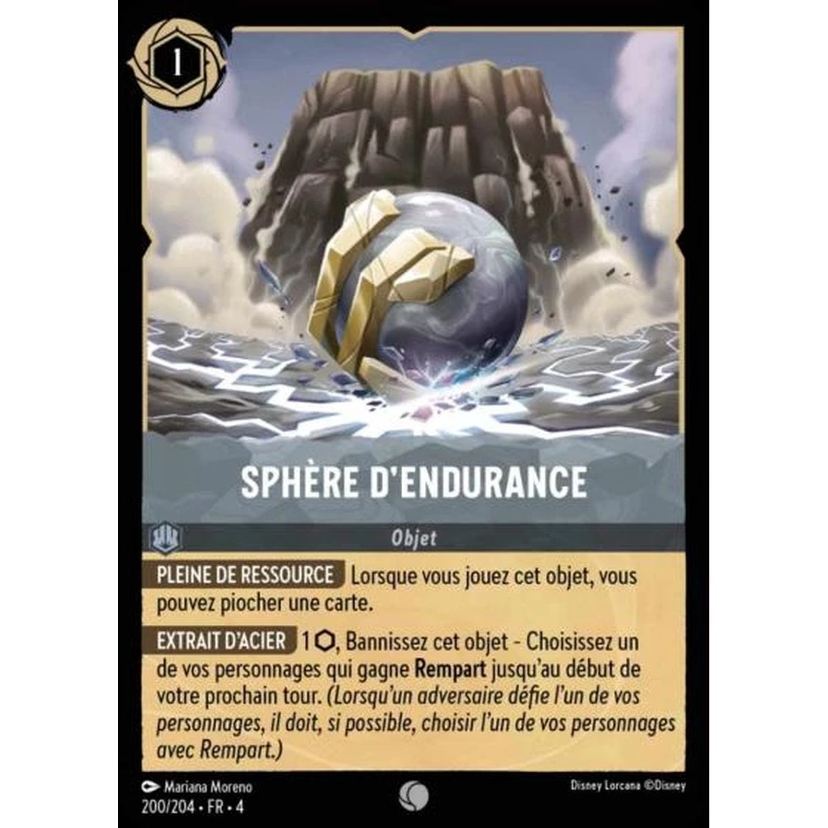 Sphère d'endurance - 200/204 - URR - Le Retour d'Ursula - Brillante - Premium - Français