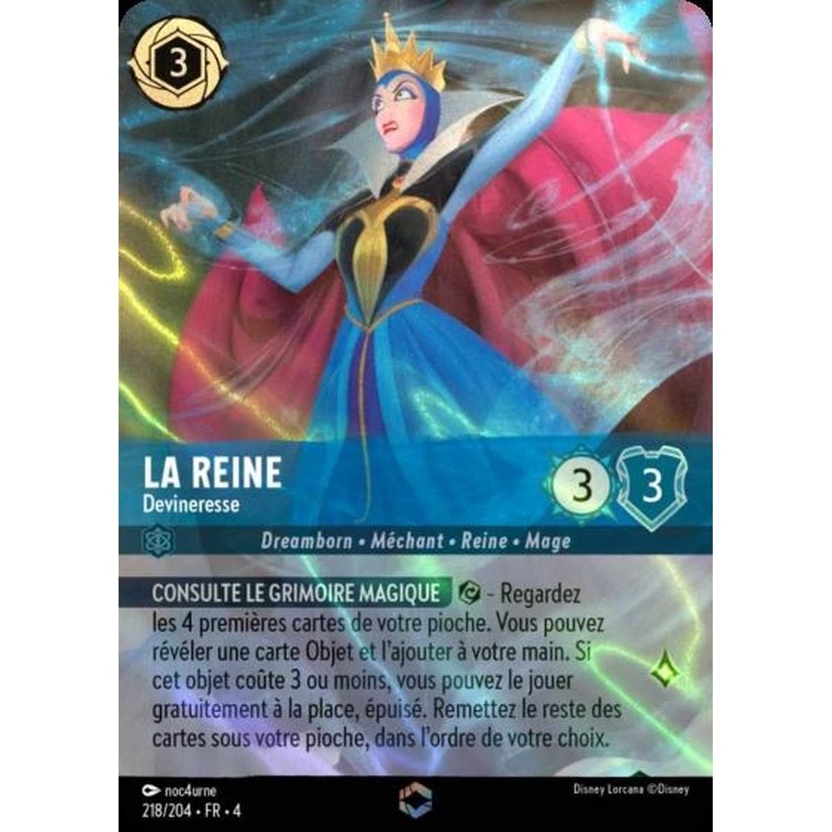 Item La Reine, Devineresse - 218/204 - URR - Le Retour d'Ursula - Enchanté - Français