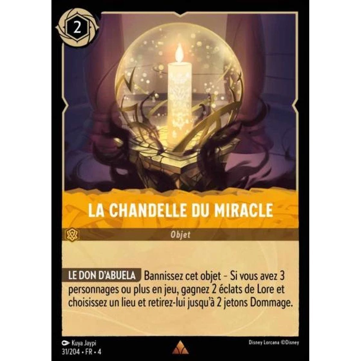 Item La chandelle du miracle - 31/204 - URR - Le Retour d'Ursula - Rare - Français