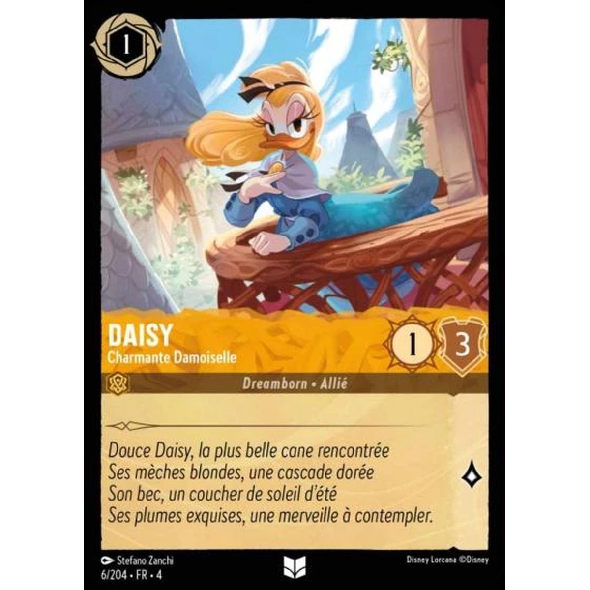 Item Daisy, Charmante Damoiselle - 6/204 - URR - Le Retour d'Ursula - Brillante - Premium - Français