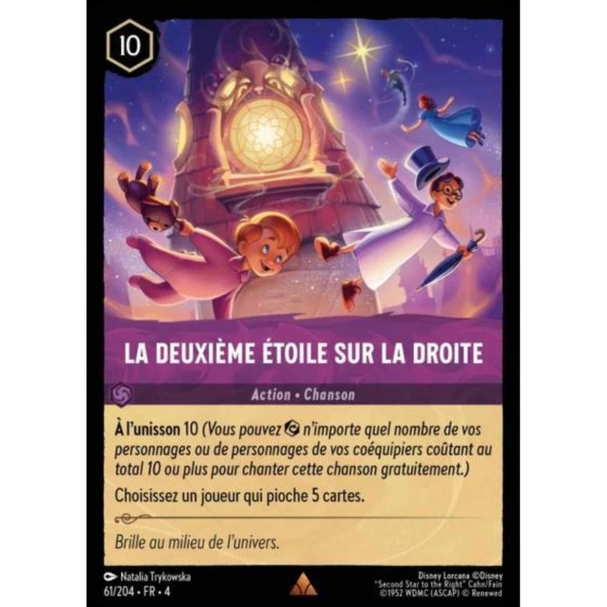 Item La deuxième étoile sur la droite - 61/204 - URR - Le Retour d'Ursula - Brillante - Premium - Français