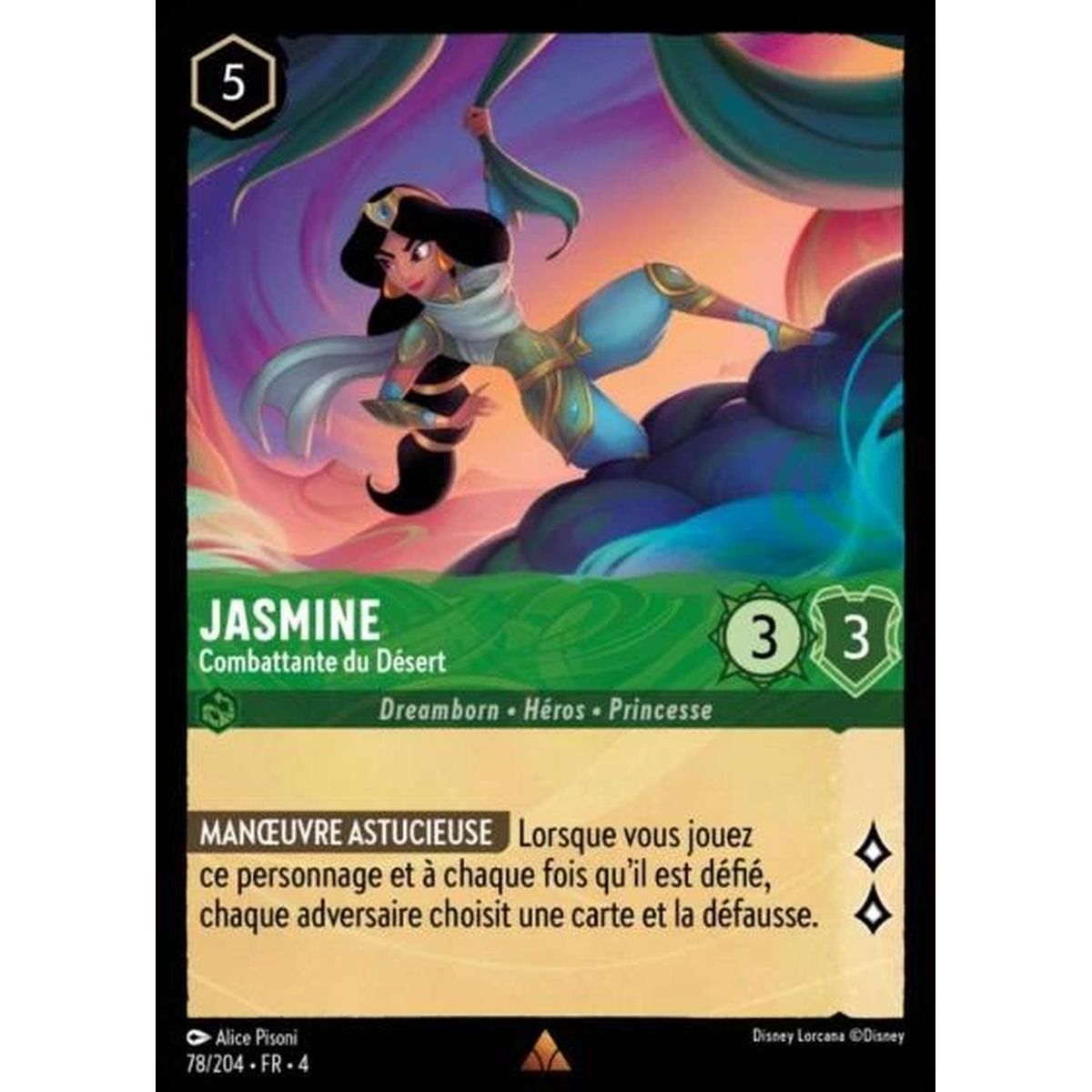 Item Jasmine, Combattante du Désert - 78/204 - URR - Le Retour d'Ursula - Rare - Français