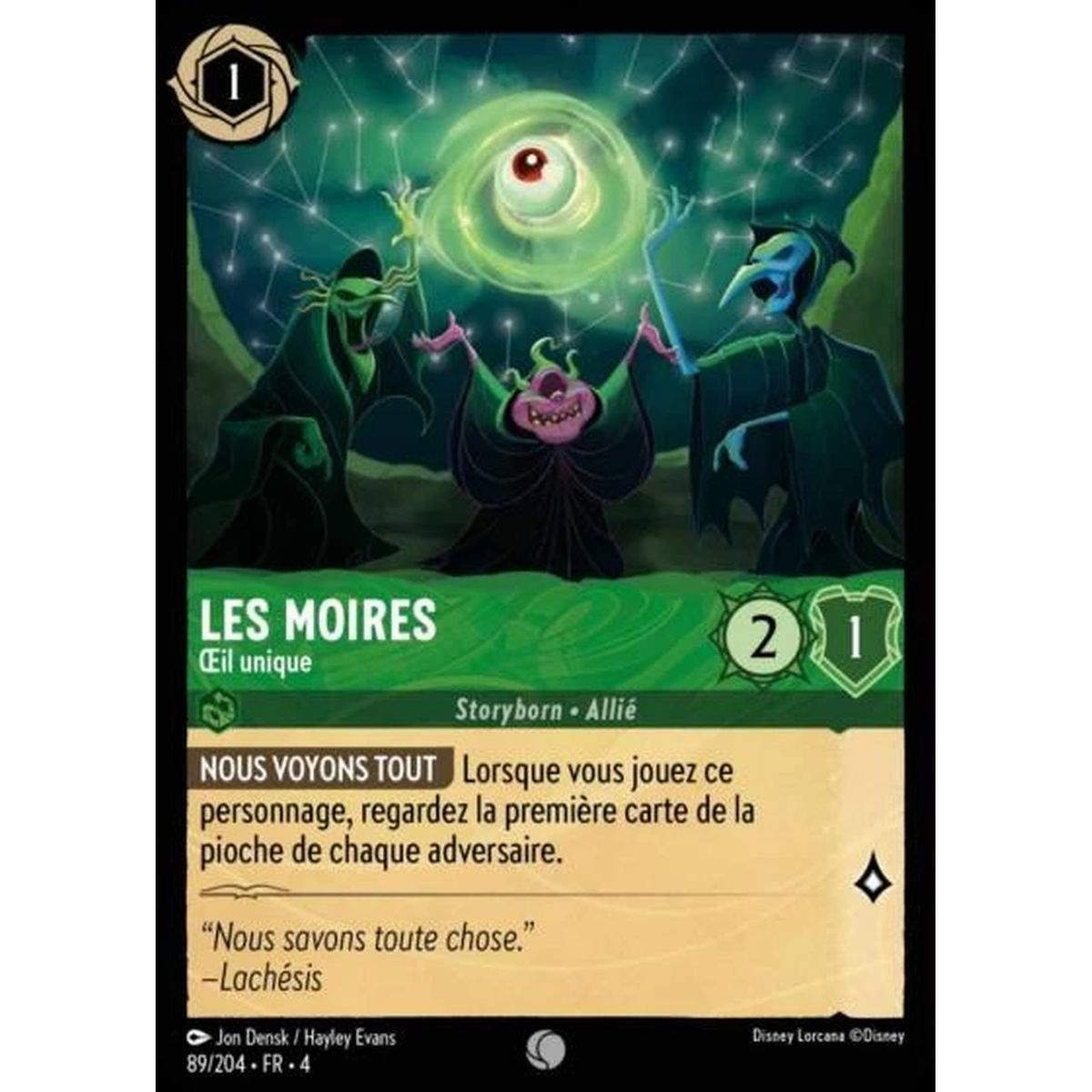 Item Les Moires, Œil unique - 89/204 - URR - Le Retour d'Ursula - Commune - Français