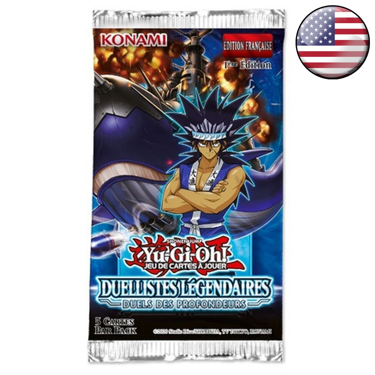 *US* Yu-Gi-Oh! - Booster - Duellistes Légendaires : Duels des Profondeurs