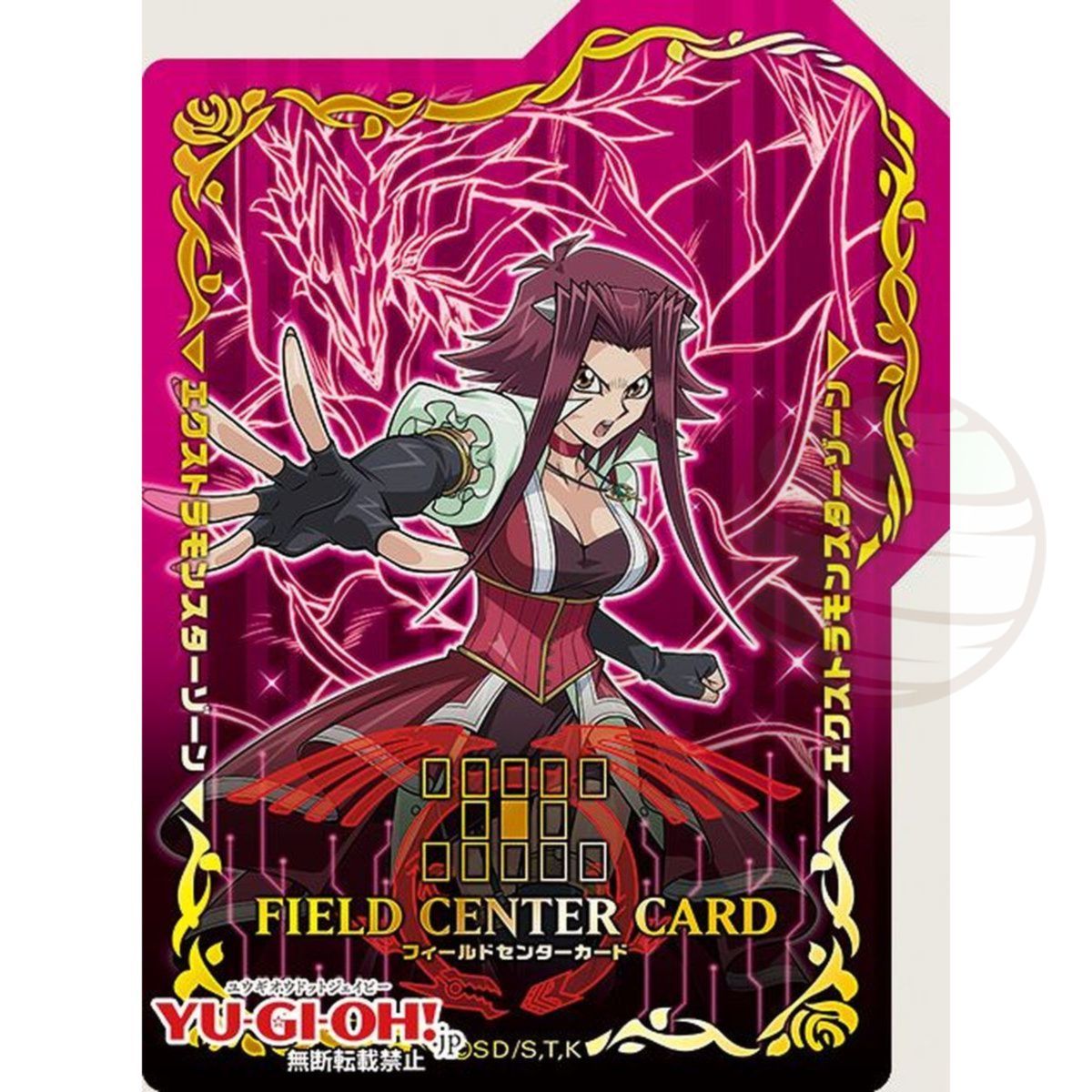 YGO - Field Center Card - Dragon Signer Set : Akiza Izinski - OCG - Japonais