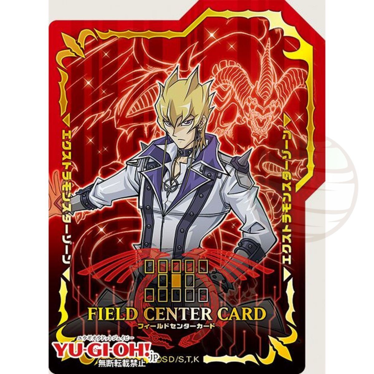 YGO - Field Center Card - Dragon Signer Set : Jack Atlas - OCG - Japonais