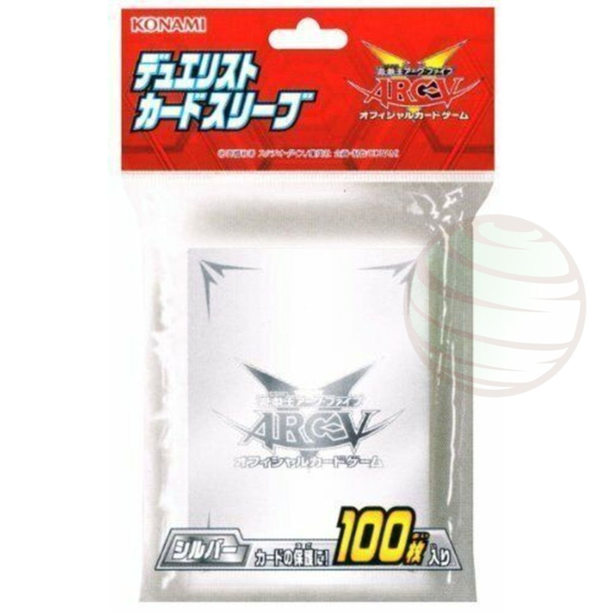 Item YGO - Protèges Cartes - Arc-V Argent Transparent Card Protector - OCG - Japonaises (100)