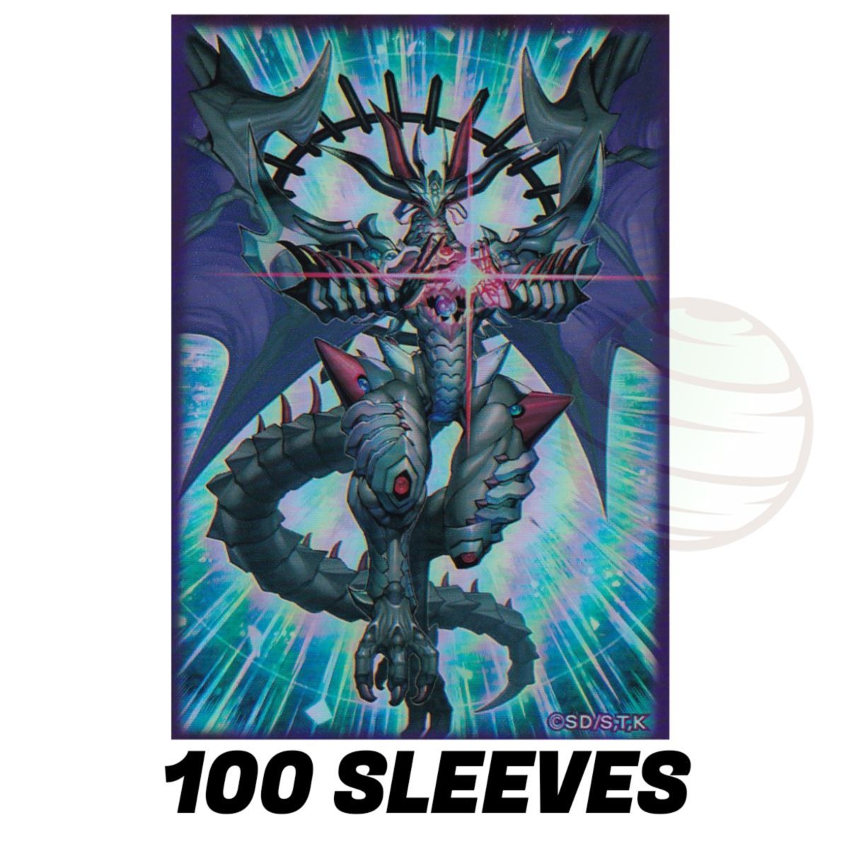 YGO - Protèges Cartes - Chef du Chaos, le Dragon Magique Chaotique - OCG - Japonaises (100)