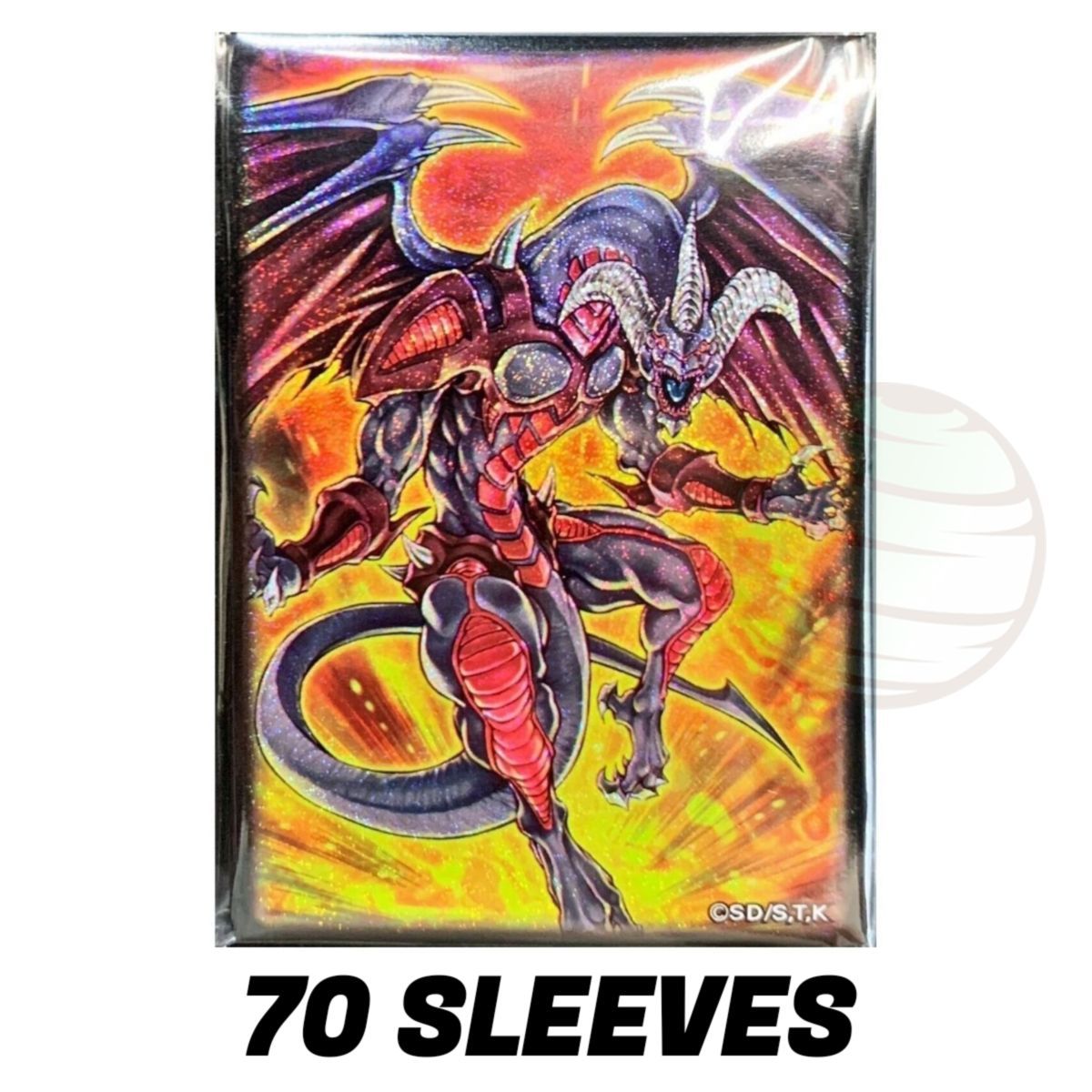 Item YGO - Protèges Cartes - Dragon Rouge Archdémon - OCG - Japonaises (70)