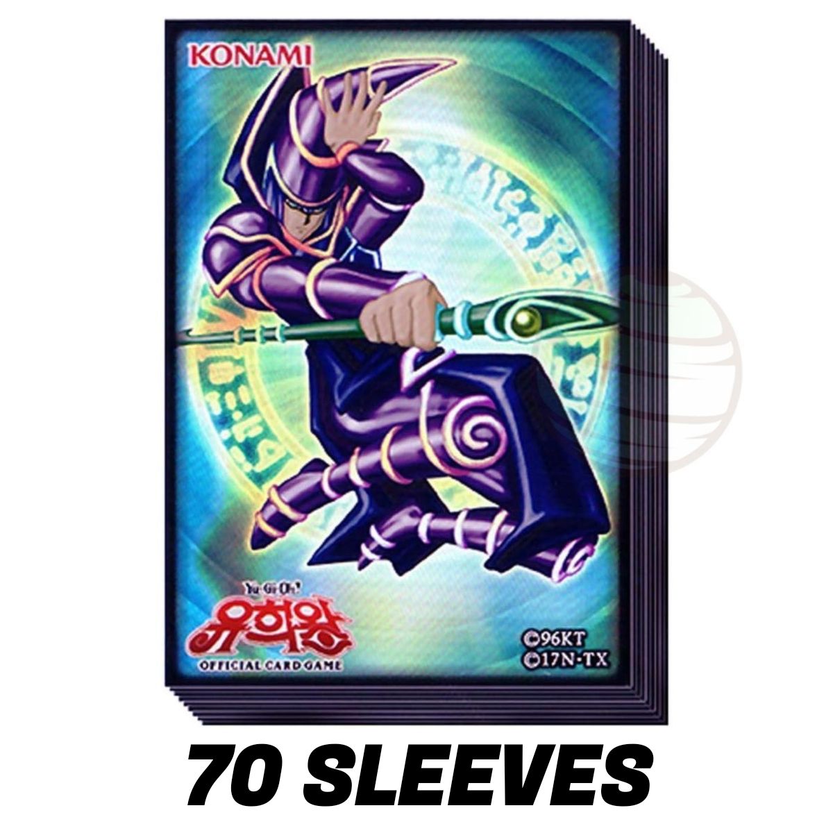 Item YGO - Protèges Cartes - Magicien Sombre - OCG - Coréenne (70)