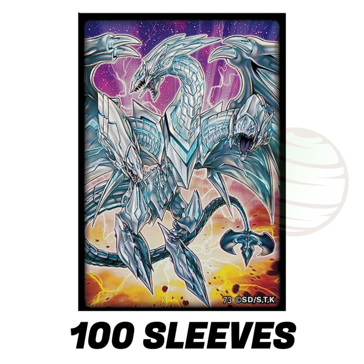 YGO - Protèges Cartes - Néo Dragon Ultime aux Yeux Bleus - OCG - Japonaises (100)