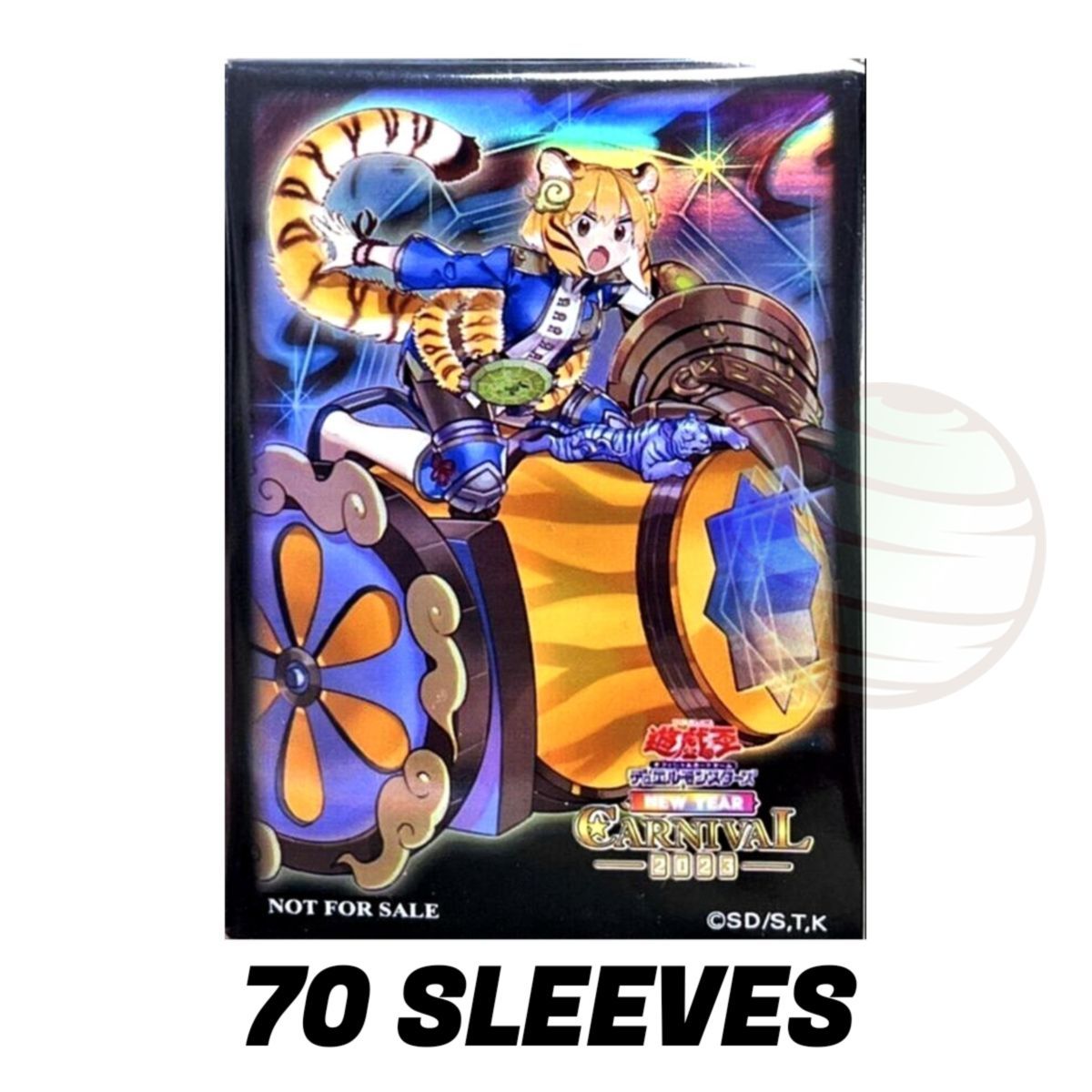 Item YGO - Protèges Cartes -  New Year Carnival 2023 : "Mortiertigre du Zoodiaque" - OCG - Japonaises (70)