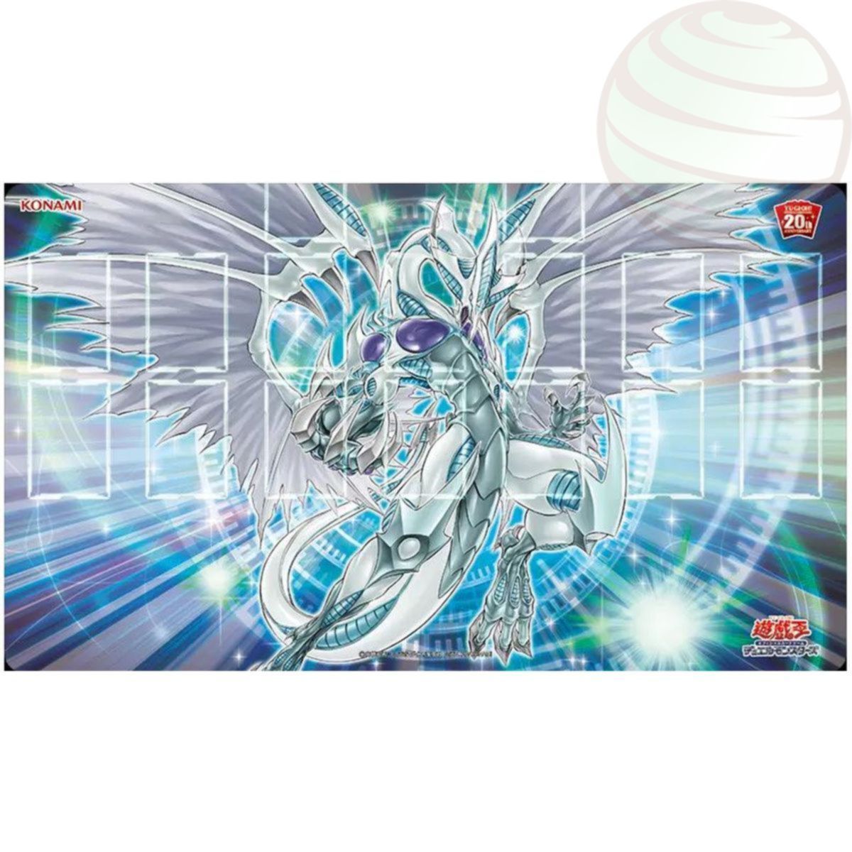 Item YGO - Tapis de Jeu - Dragon Poussière d'Etoile 20th Anniversaire - OCG - Japonais