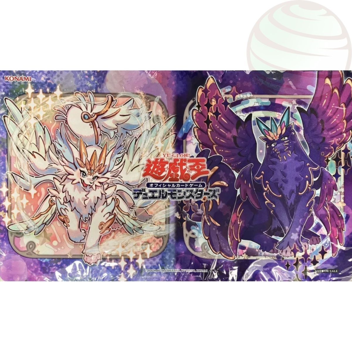 YGO - Tapis de Jeu - Expurrely Happiness & Expurrely Noir - OCG - Japonais