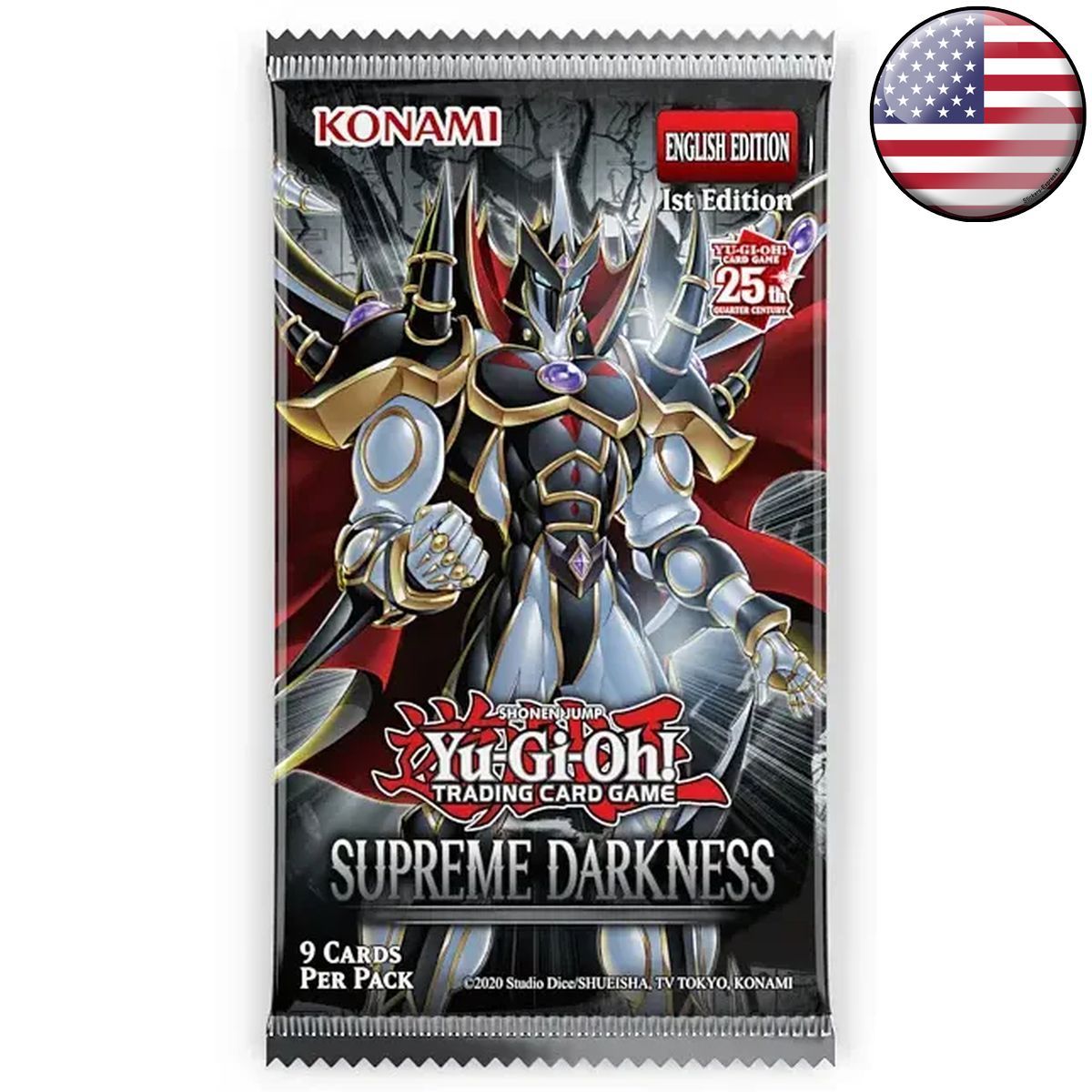 Yu-Gi-Oh! - Boîte de 24 Booster - Les Ténèbres Suprêmes - US