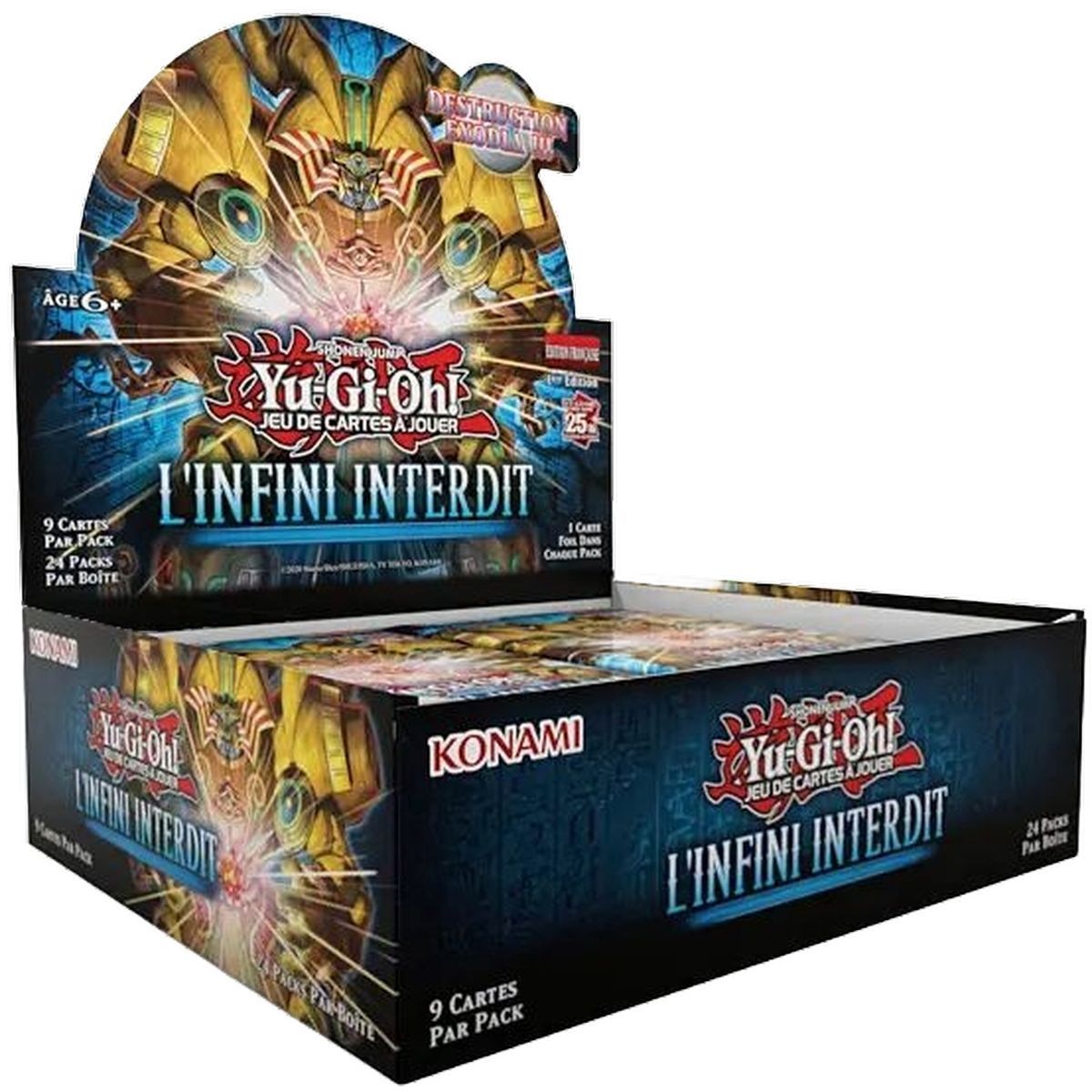 Yu-Gi-Oh! - Case de 12 Boîte de 24 Boosters - L'Infini Interdit - FR