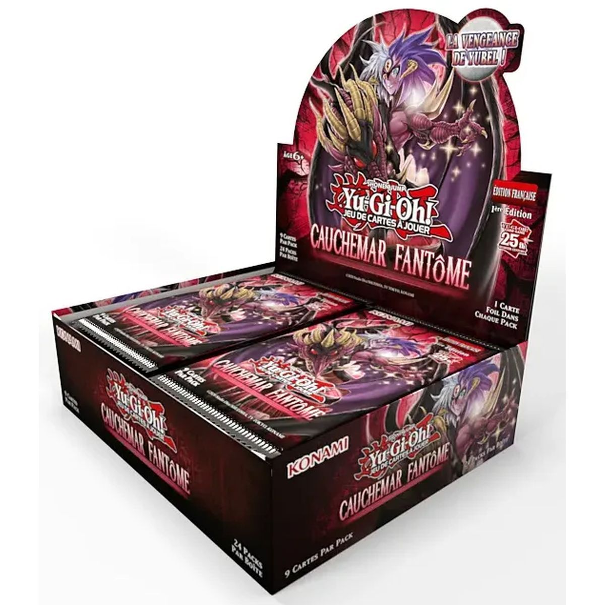 Yu-Gi-Oh! - Display - Boite de 24 Boosters - Cauchemar Fantome - Phantom Nightmare - FR