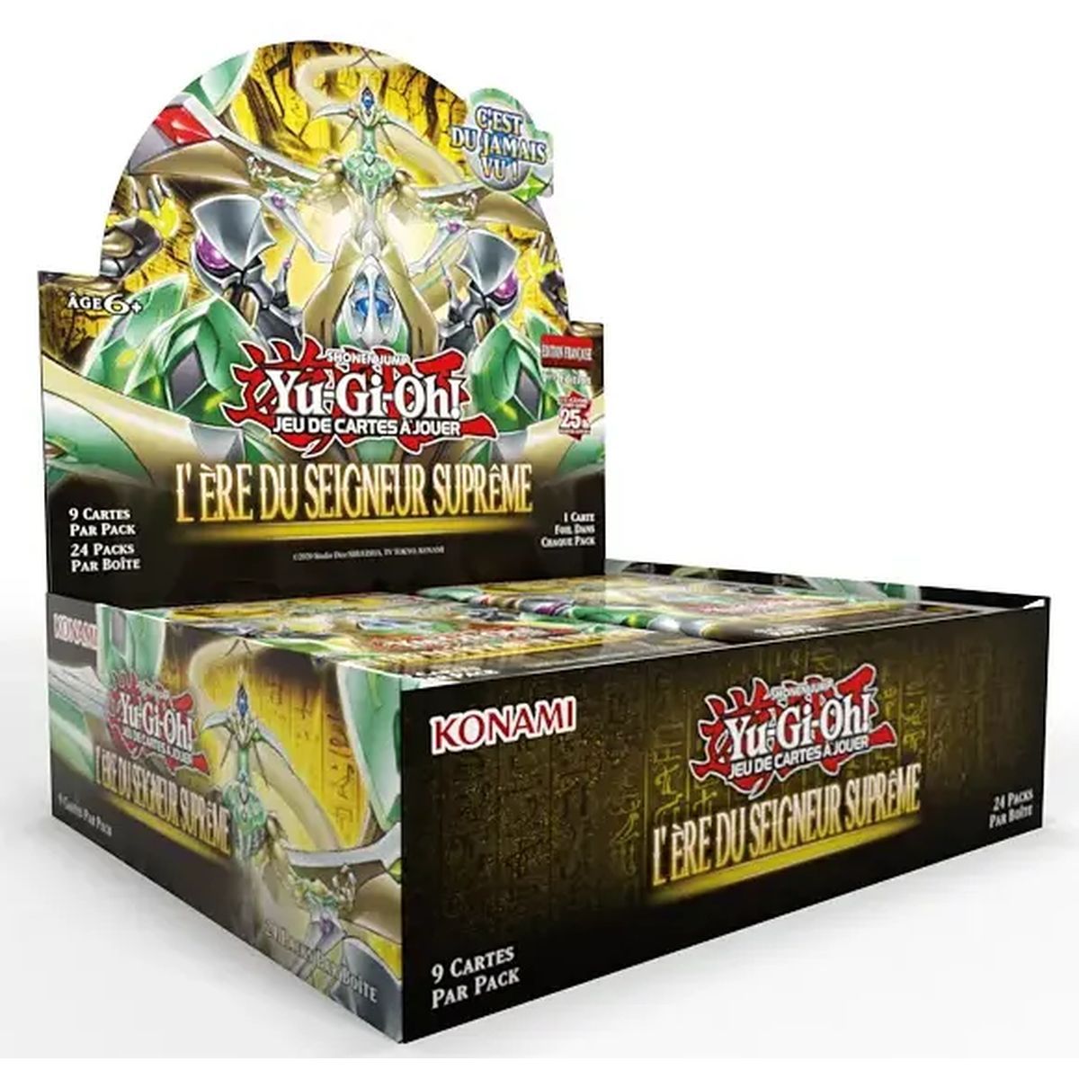 Item Yu-Gi-Oh! - Display - Boite de 24 Boosters - L'Ère du Seigneur Suprême - Age of Overlord - FR