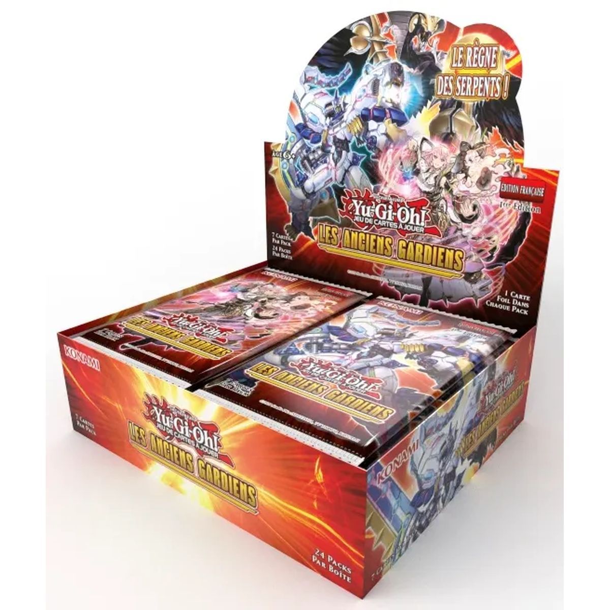 Yu-Gi-Oh! - Display - Boite de 24 Boosters - Les Anciens Gardiens - FR