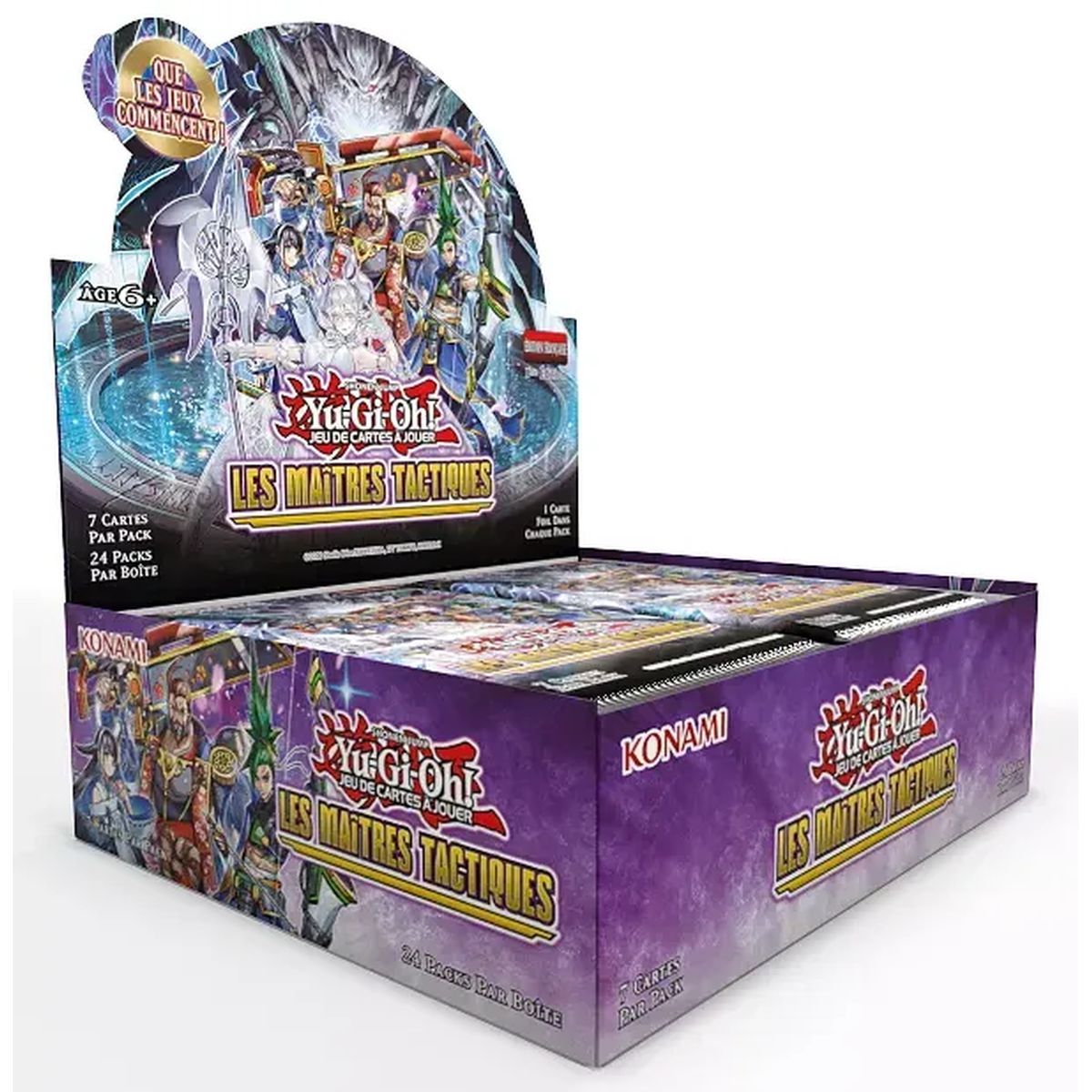 Item Yu-Gi-Oh! - Display - Boite de 24 Boosters - Les Maitres Tactiques - FR